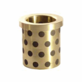 BBEI - Bronze guide bushing with impregnated graphit inserts (AFNOR / CNOMO)